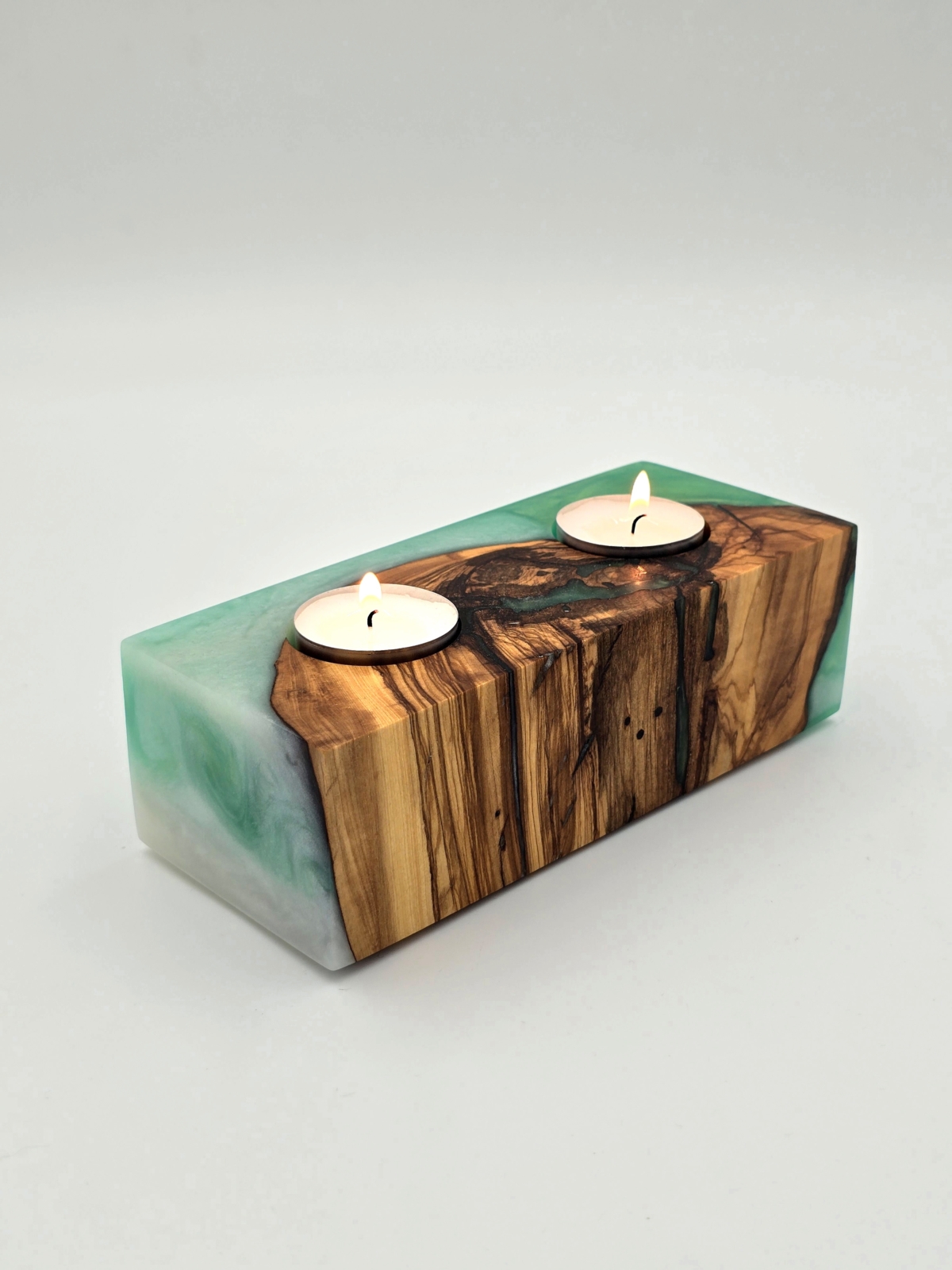 Świecznik zieleń (s17)