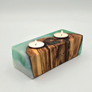 Świecznik zieleń (s17)