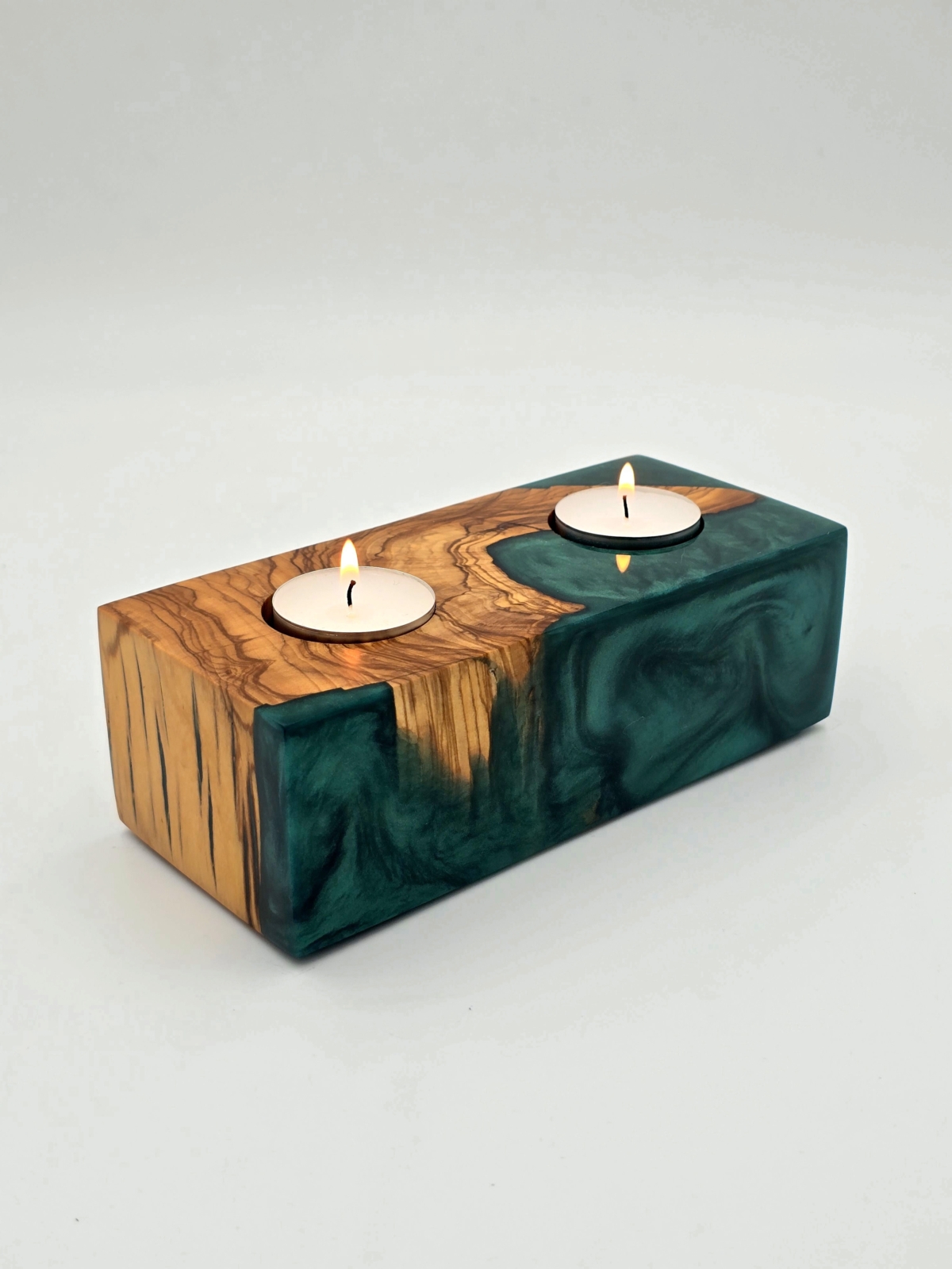 Świecznik zieleń (s35)