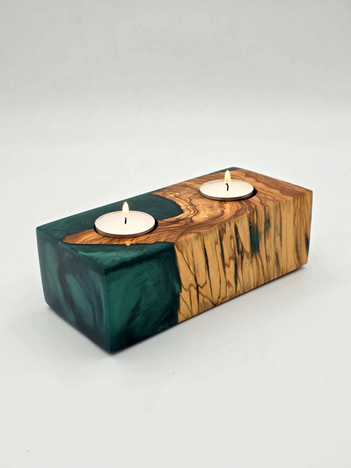 Świecznik zieleń (s35)