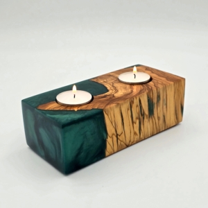 Świecznik zieleń (s35)