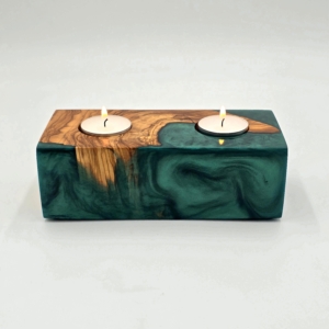 Świecznik zieleń (s35)