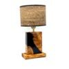 Lampa Loria B54 z drewna oliwnego i żywicy – ujęcie 2